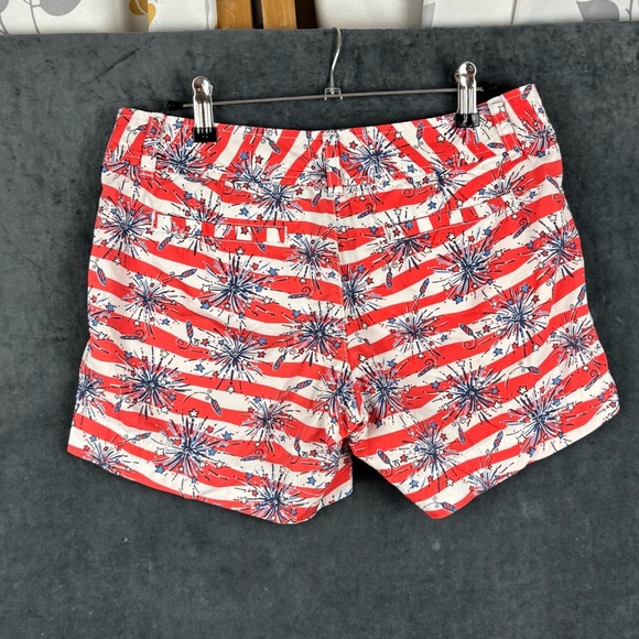 EUC Lilly Pulitzer Women’s Callahan Sunseeker Shorts in She’s a Firecracker Sz 0 - Picture 7 of 12